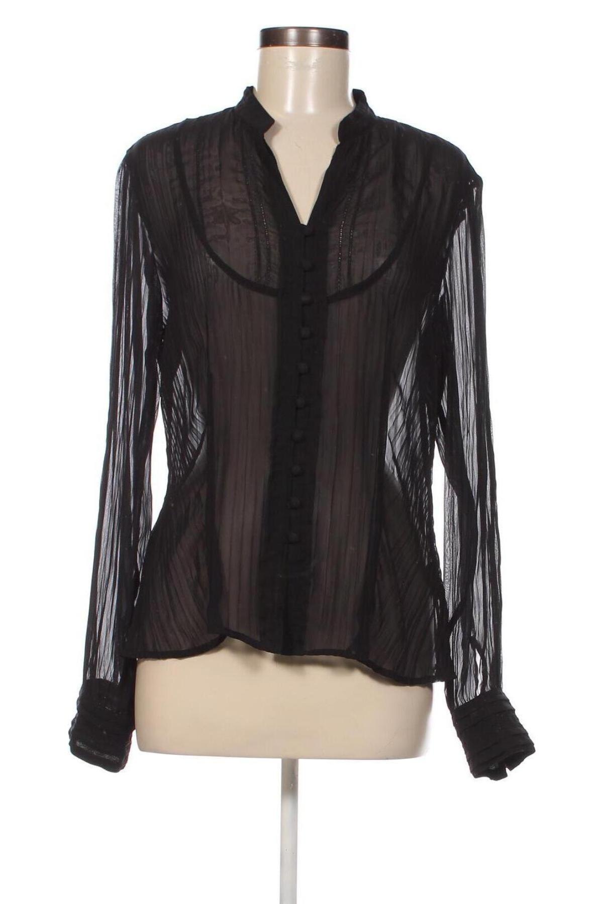 Dámska košeľa  H&M, Veľkosť L, Farba Čierna, Cena  2,13 €