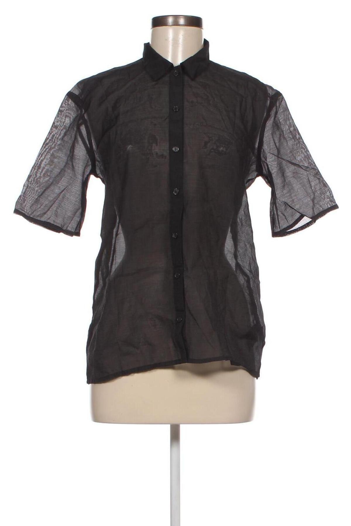 Γυναικείο πουκάμισο H&M Divided, Μέγεθος XS, Χρώμα Μαύρο, Τιμή 3,25 €