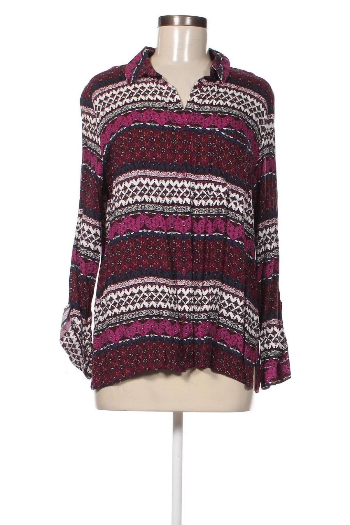 Γυναικείο πουκάμισο H&M Divided, Μέγεθος M, Χρώμα Πολύχρωμο, Τιμή 12,68 €