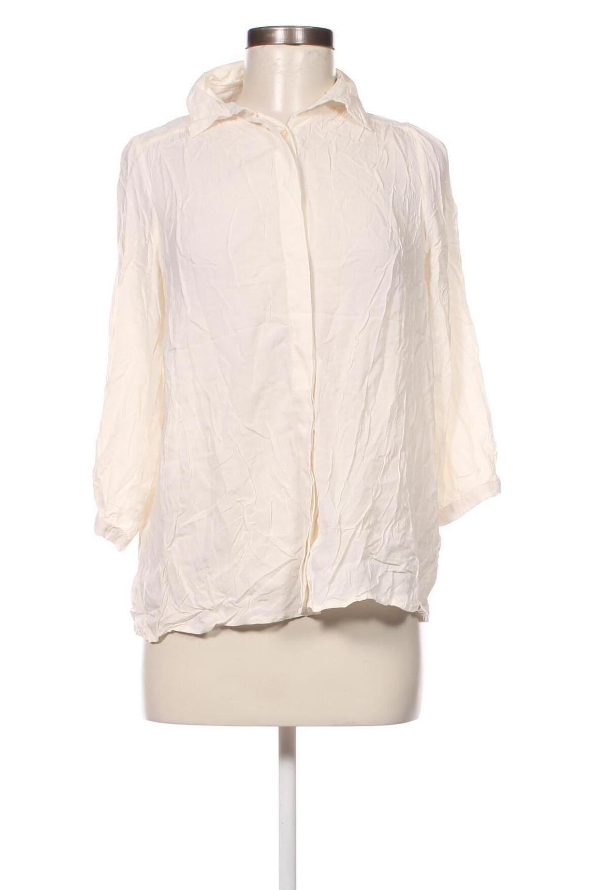Γυναικείο πουκάμισο H&M Mama, Μέγεθος S, Χρώμα Εκρού, Τιμή 15,46 €