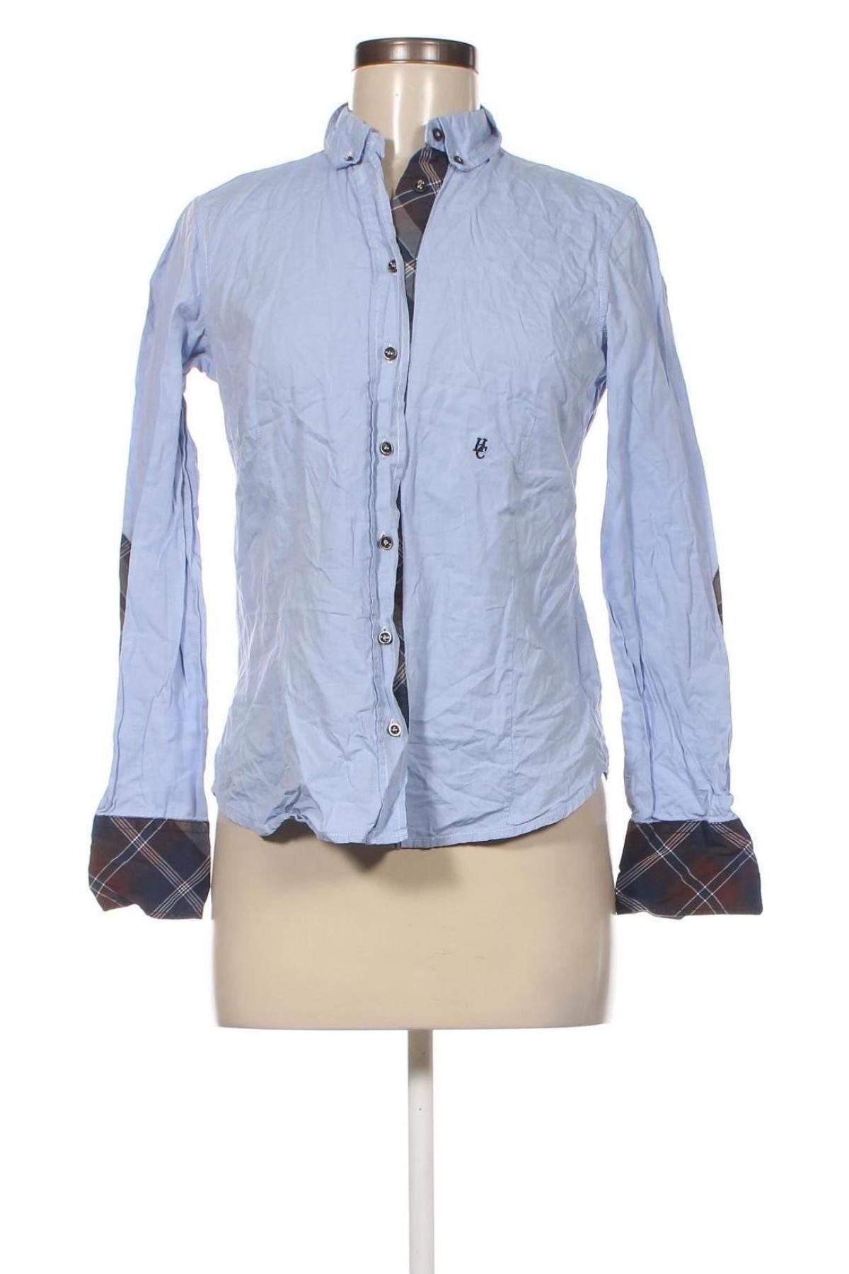 Дамска риза Henry Cotton's, Размер L, Цвят Син, Цена 24,82 лв.