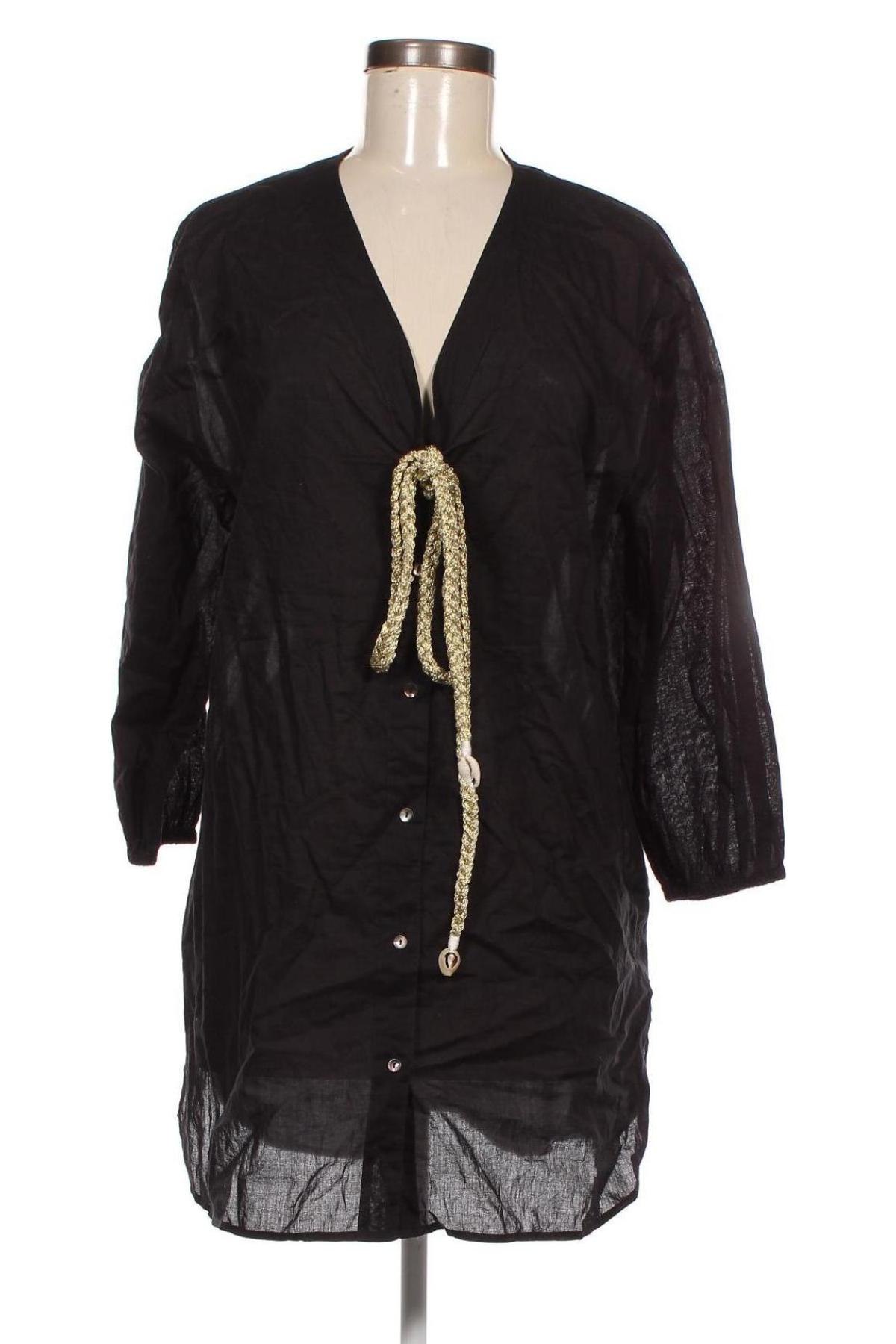 Γυναικείο πουκάμισο Hunkemoller, Μέγεθος M, Χρώμα Μαύρο, Τιμή 2,97 €
