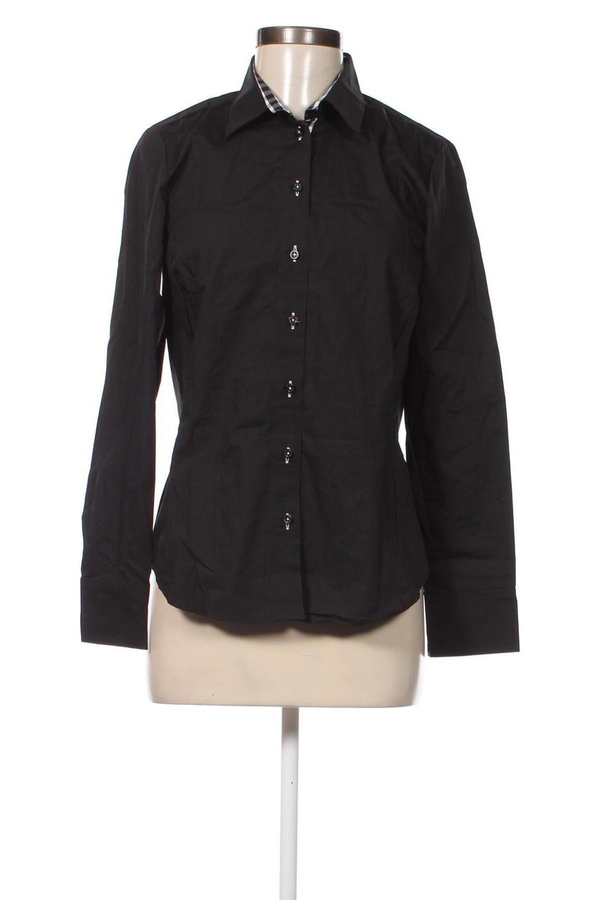 Γυναικείο πουκάμισο Ledub, Μέγεθος M, Χρώμα Μαύρο, Τιμή 2,31 €