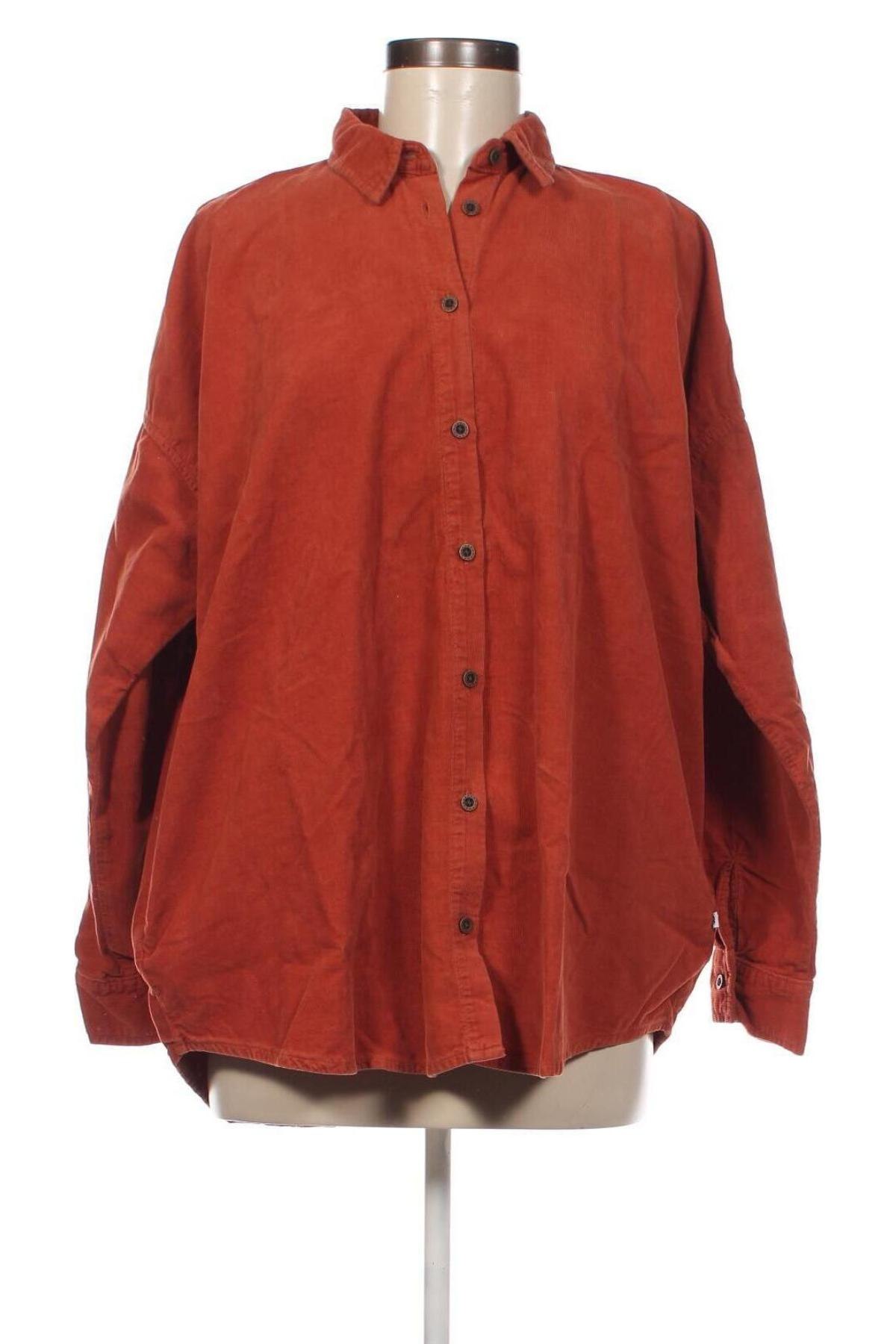 Дамска риза Ltb, Размер L, Цвят Оранжев, Цена 21,60 лв.