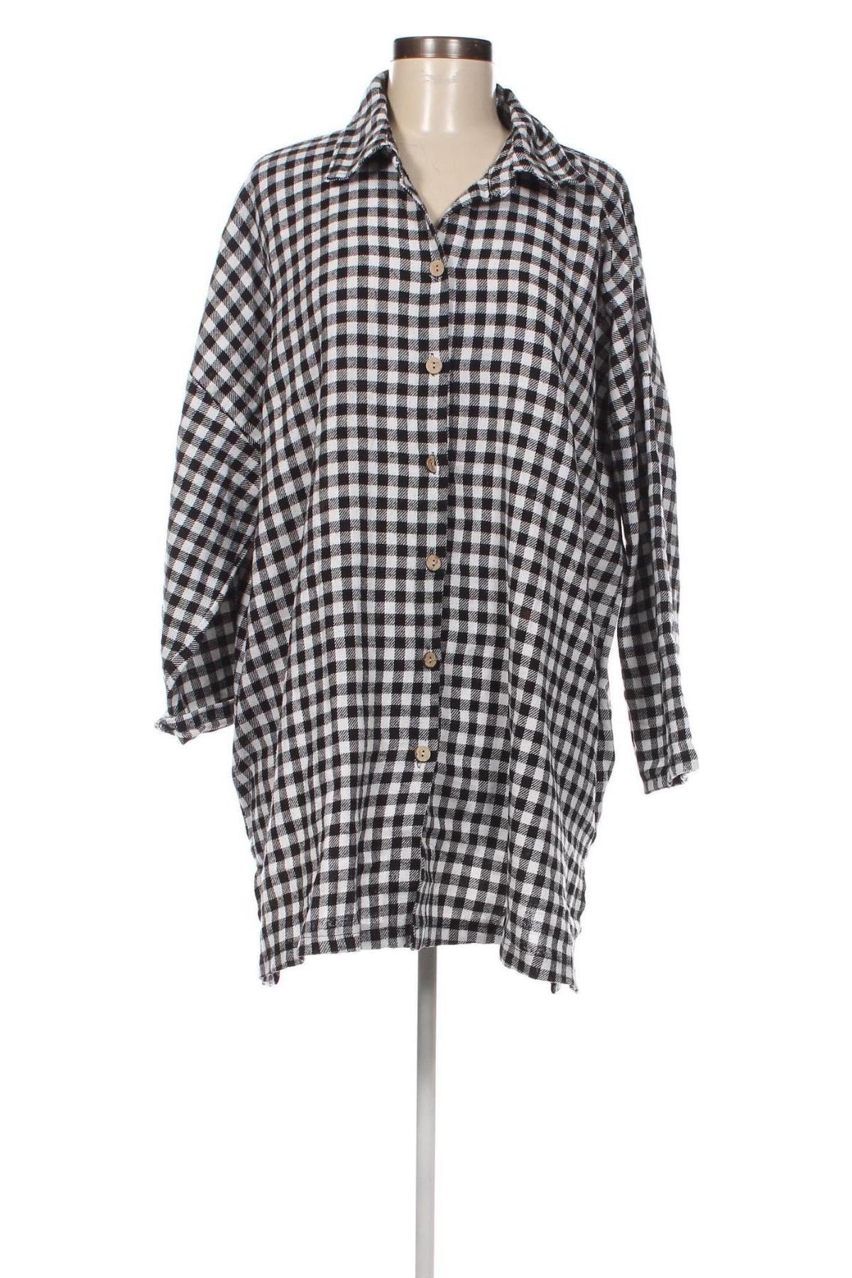Γυναικείο πουκάμισο Made In Italy, Μέγεθος XXL, Χρώμα Πολύχρωμο, Τιμή 4,79 €