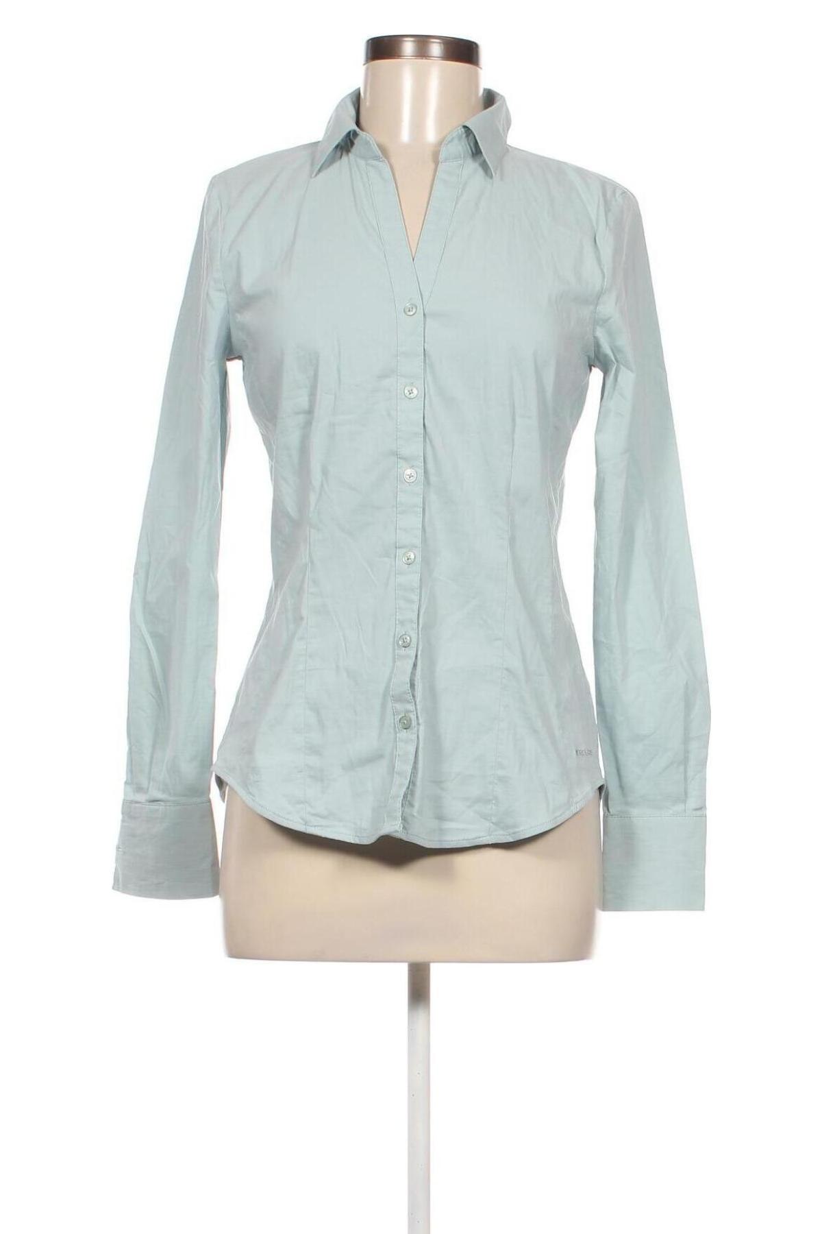 Γυναικείο πουκάμισο More & More, Μέγεθος M, Χρώμα Μπλέ, Τιμή 21,03 €