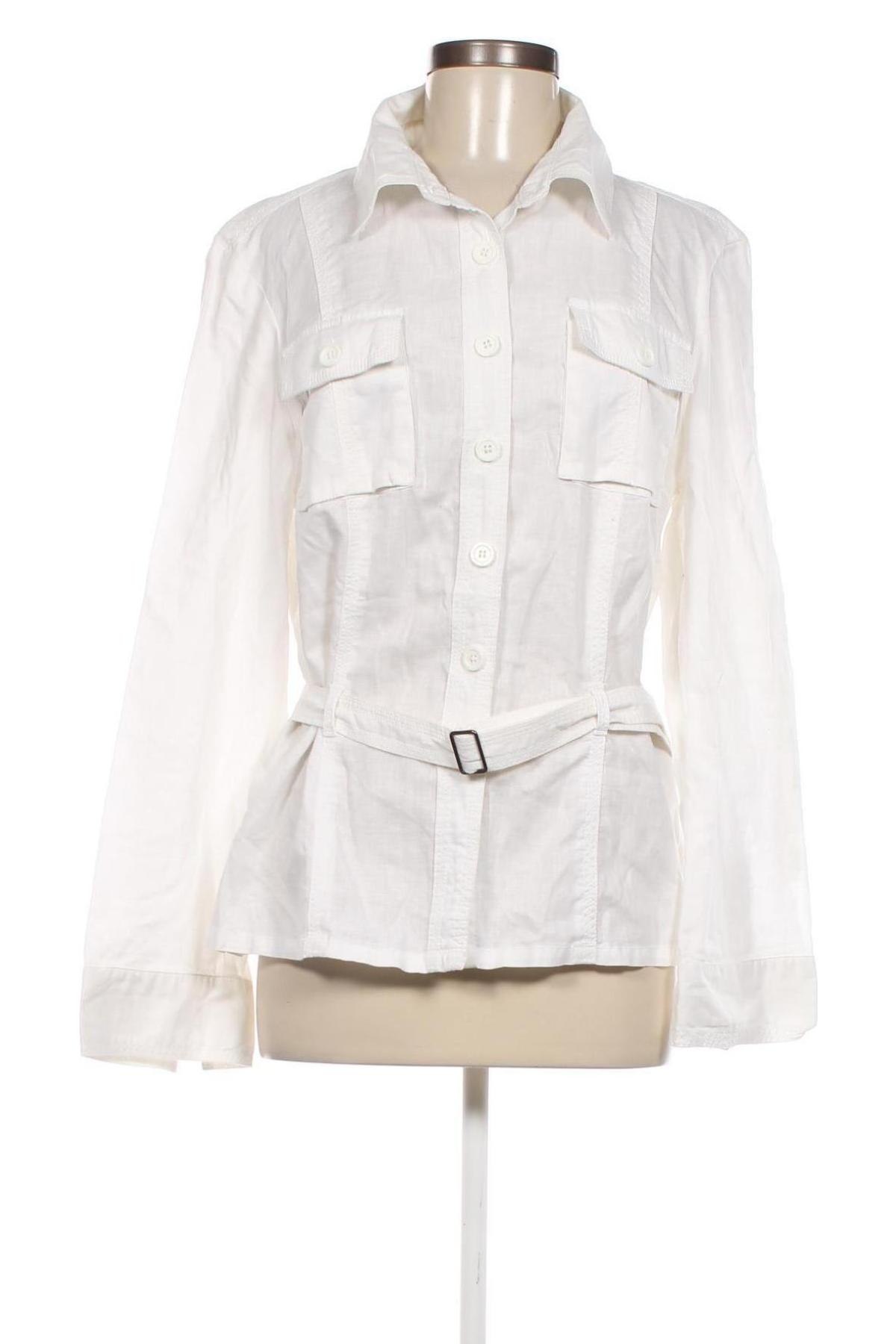 Γυναικείο πουκάμισο Nkd, Μέγεθος XL, Χρώμα Λευκό, Τιμή 15,46 €