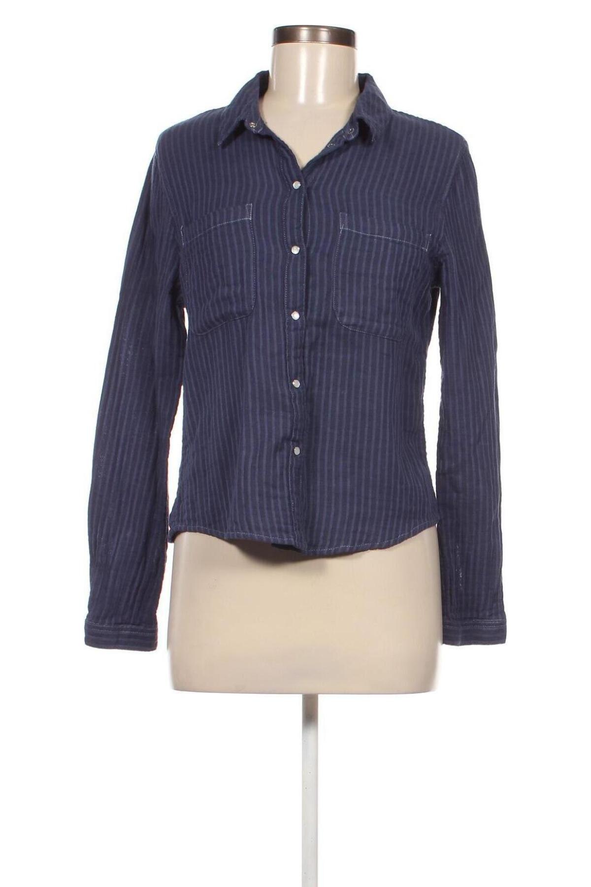 Γυναικείο πουκάμισο ONLY, Μέγεθος M, Χρώμα Μπλέ, Τιμή 2,87 €