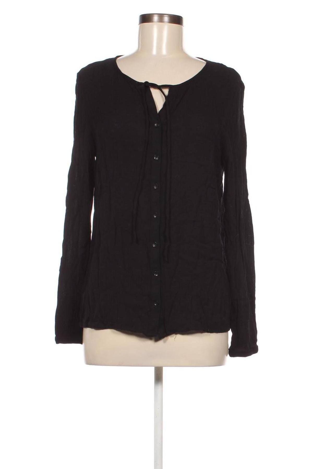Γυναικείο πουκάμισο Oltre, Μέγεθος M, Χρώμα Μαύρο, Τιμή 3,15 €