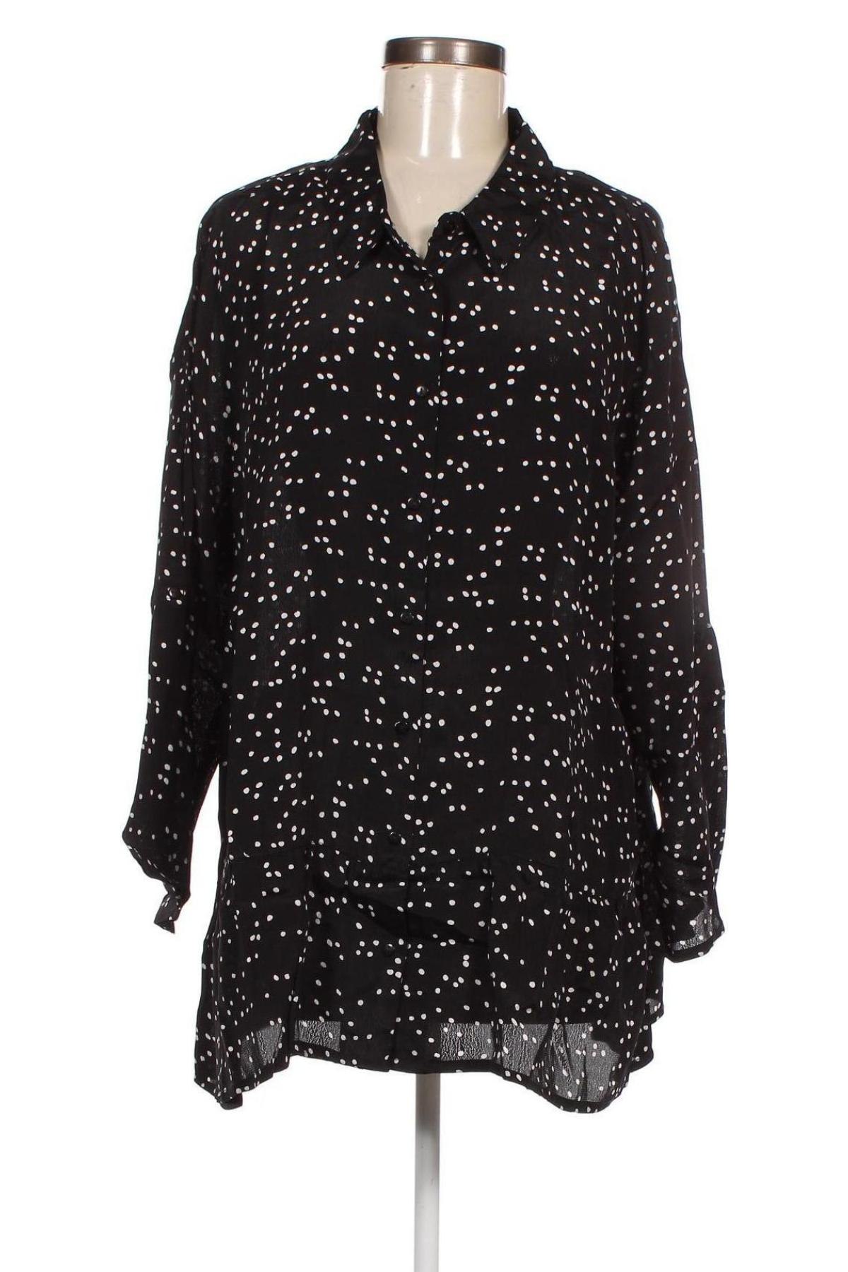 Γυναικείο πουκάμισο Paprika, Μέγεθος XXL, Χρώμα Μαύρο, Τιμή 37,11 €