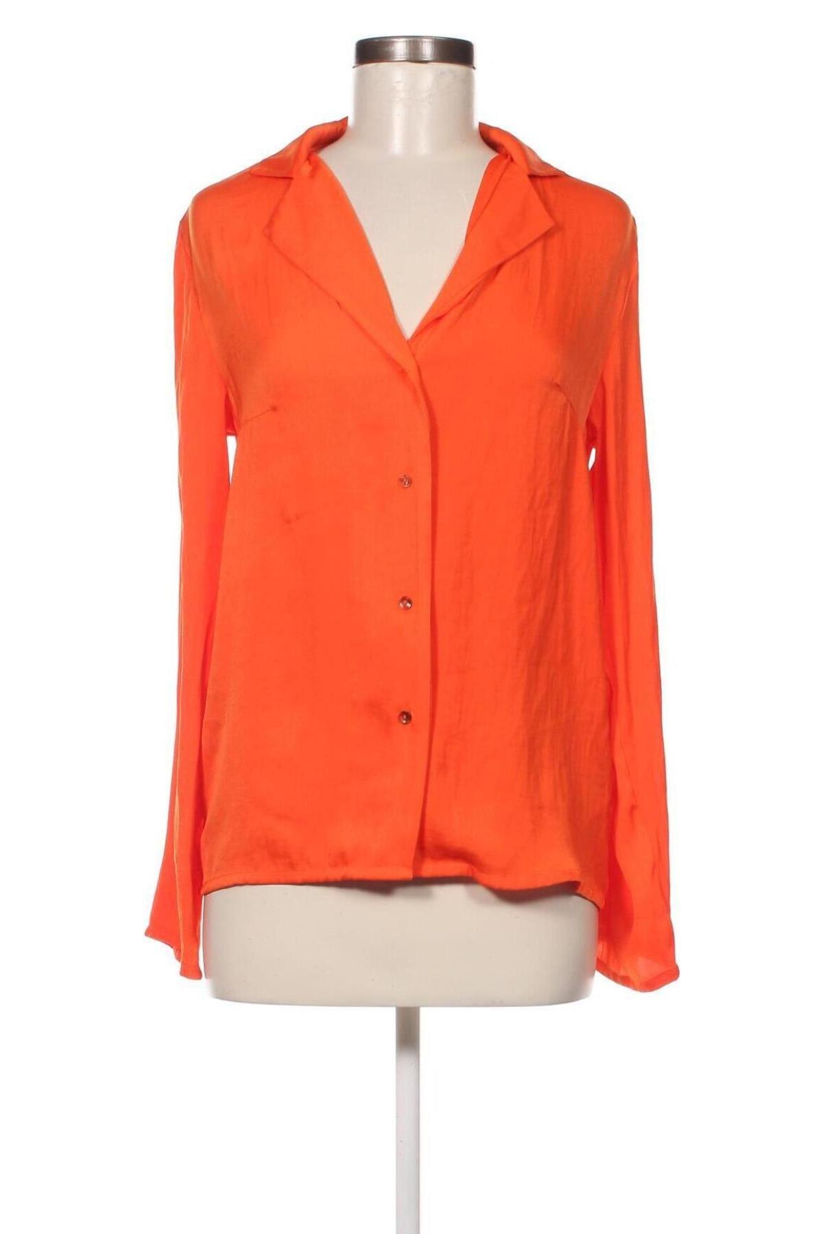 Γυναικείο πουκάμισο Primark, Μέγεθος XXS, Χρώμα Πορτοκαλί, Τιμή 2,47 €