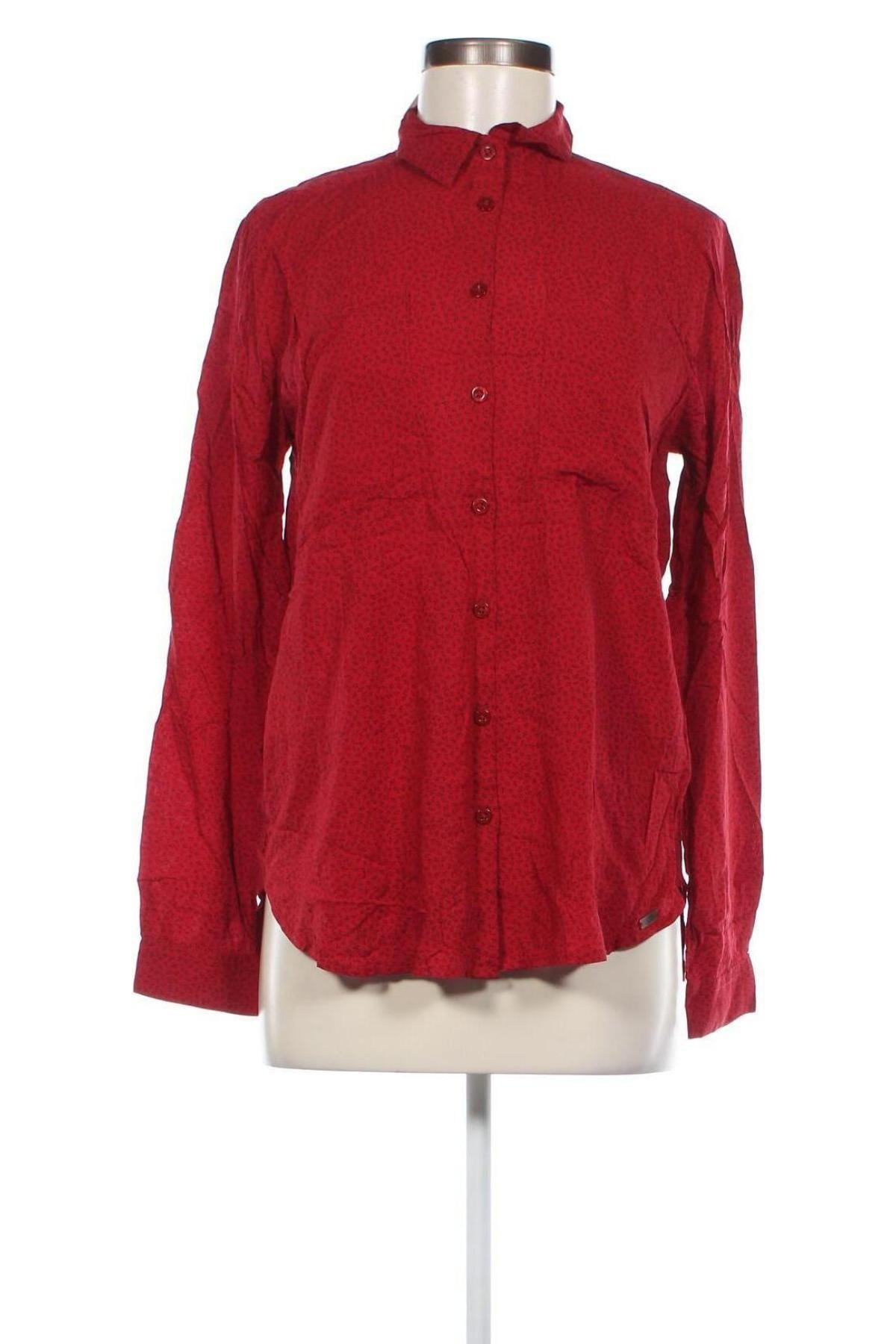 Дамска риза Q/S by S.Oliver, Размер M, Цвят Червен, Цена 72,00 лв.