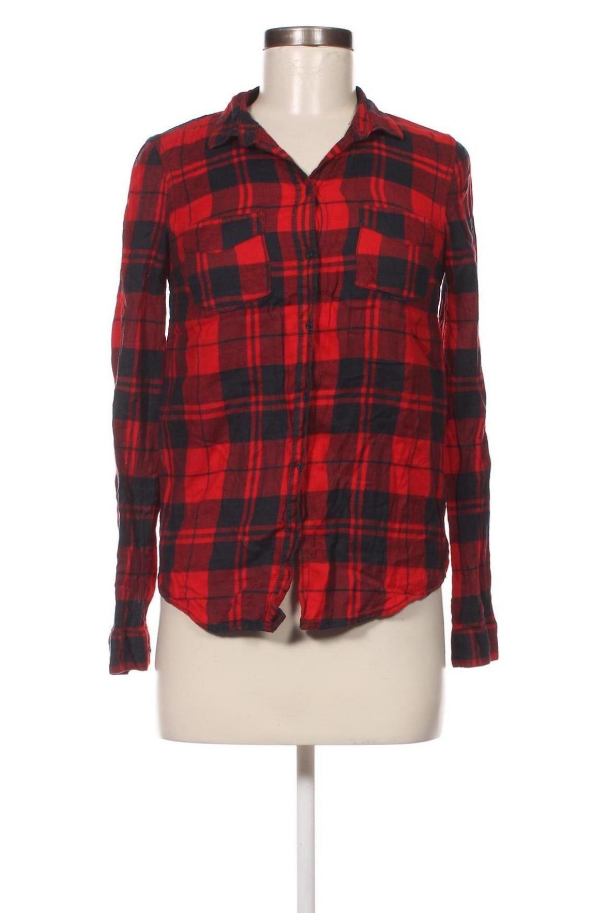 Γυναικείο πουκάμισο Review, Μέγεθος XS, Χρώμα Κόκκινο, Τιμή 2,67 €