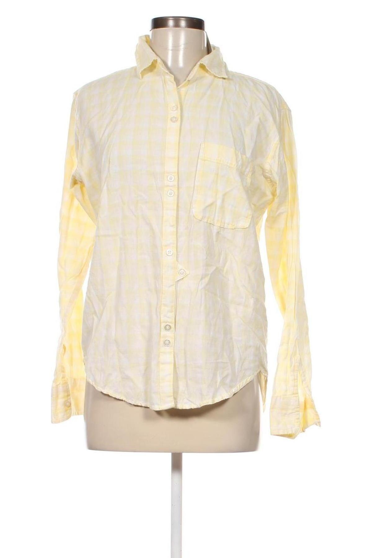 Γυναικείο πουκάμισο Roxy, Μέγεθος L, Χρώμα Κίτρινο, Τιμή 14,85 €