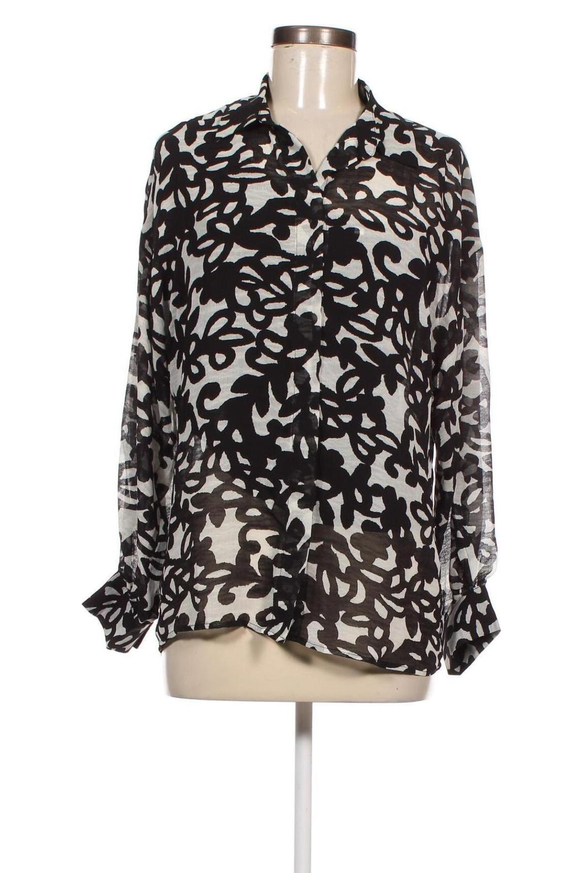Γυναικείο πουκάμισο SUNCOO, Μέγεθος M, Χρώμα Μαύρο, Τιμή 24,71 €