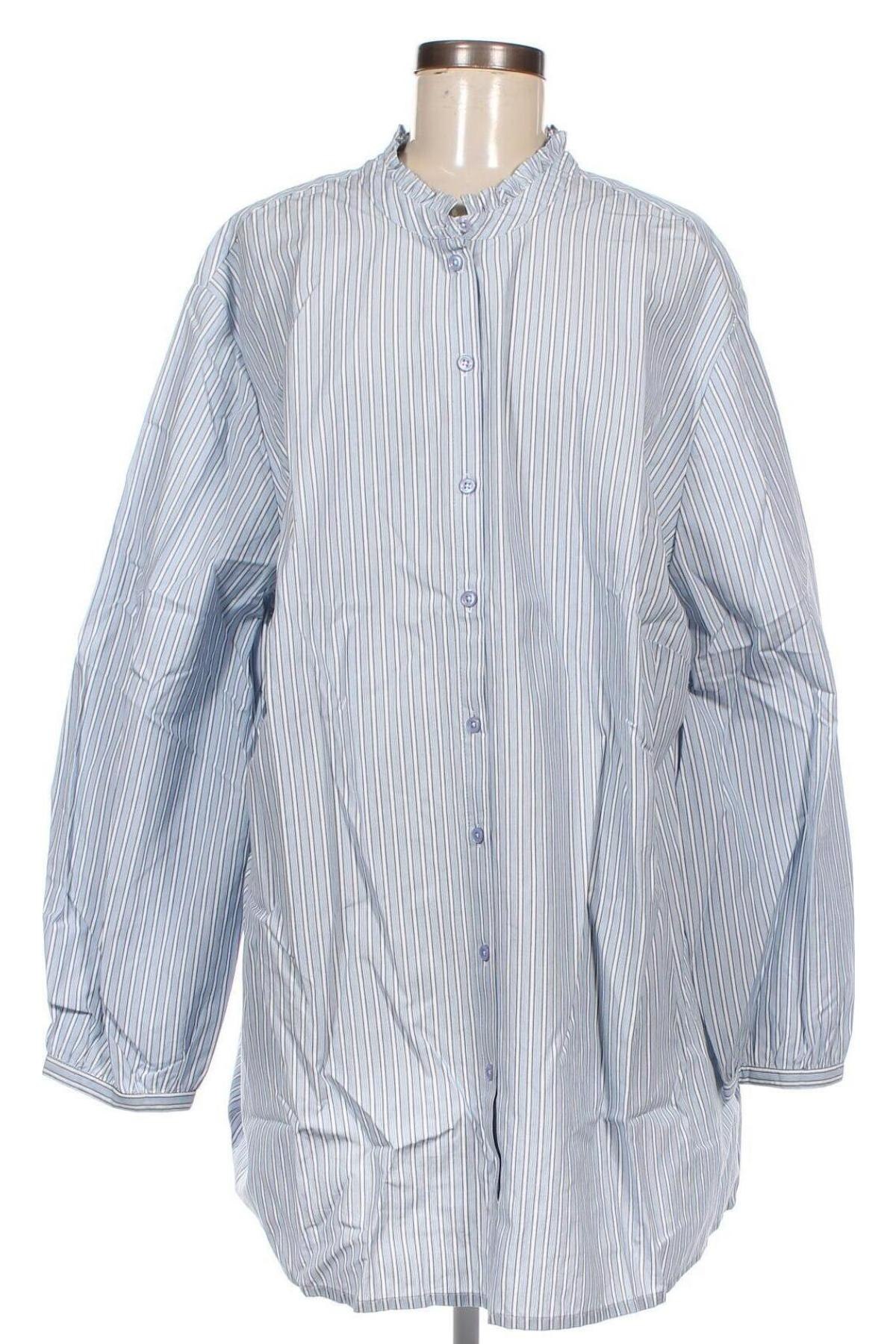 Γυναικείο πουκάμισο Sheego, Μέγεθος 5XL, Χρώμα Πολύχρωμο, Τιμή 27,83 €