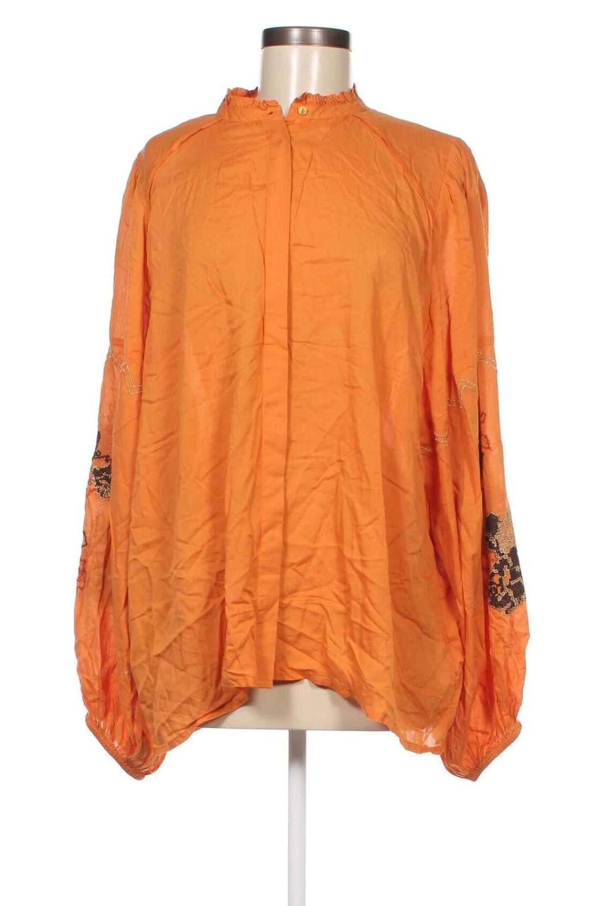 Дамска риза Shoeby, Размер 3XL, Цвят Оранжев, Цена 24,00 лв.