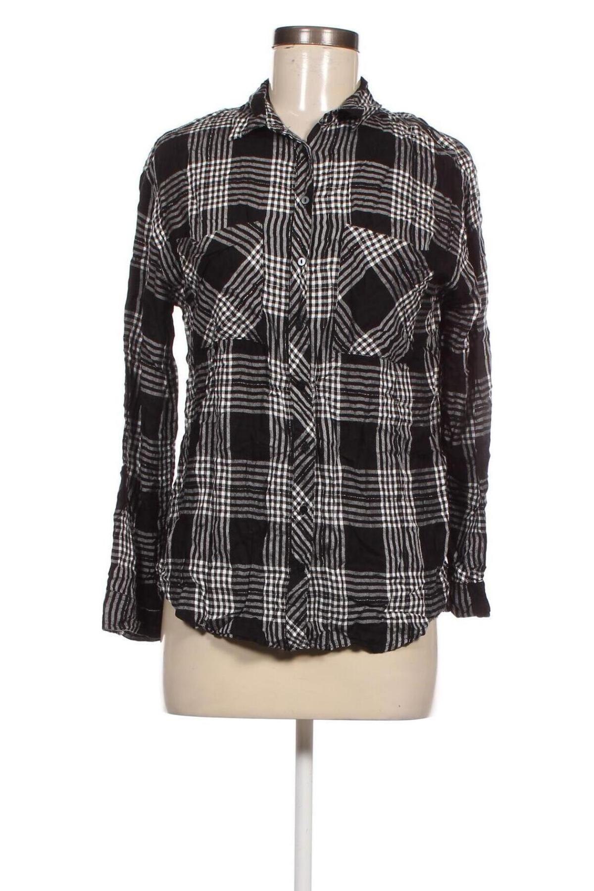Γυναικείο πουκάμισο Sinsay, Μέγεθος M, Χρώμα Πολύχρωμο, Τιμή 2,94 €