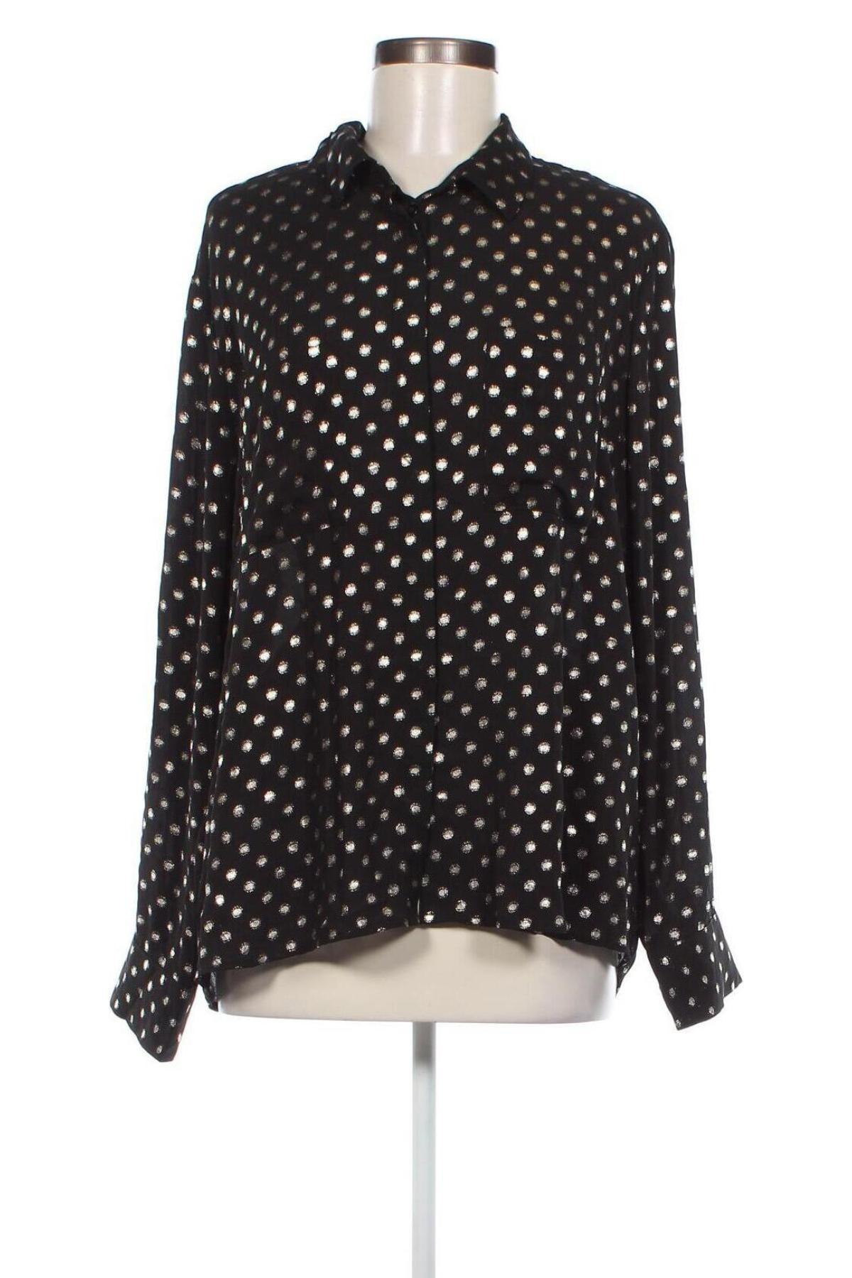 Γυναικείο πουκάμισο Sora, Μέγεθος XL, Χρώμα Μαύρο, Τιμή 10,51 €
