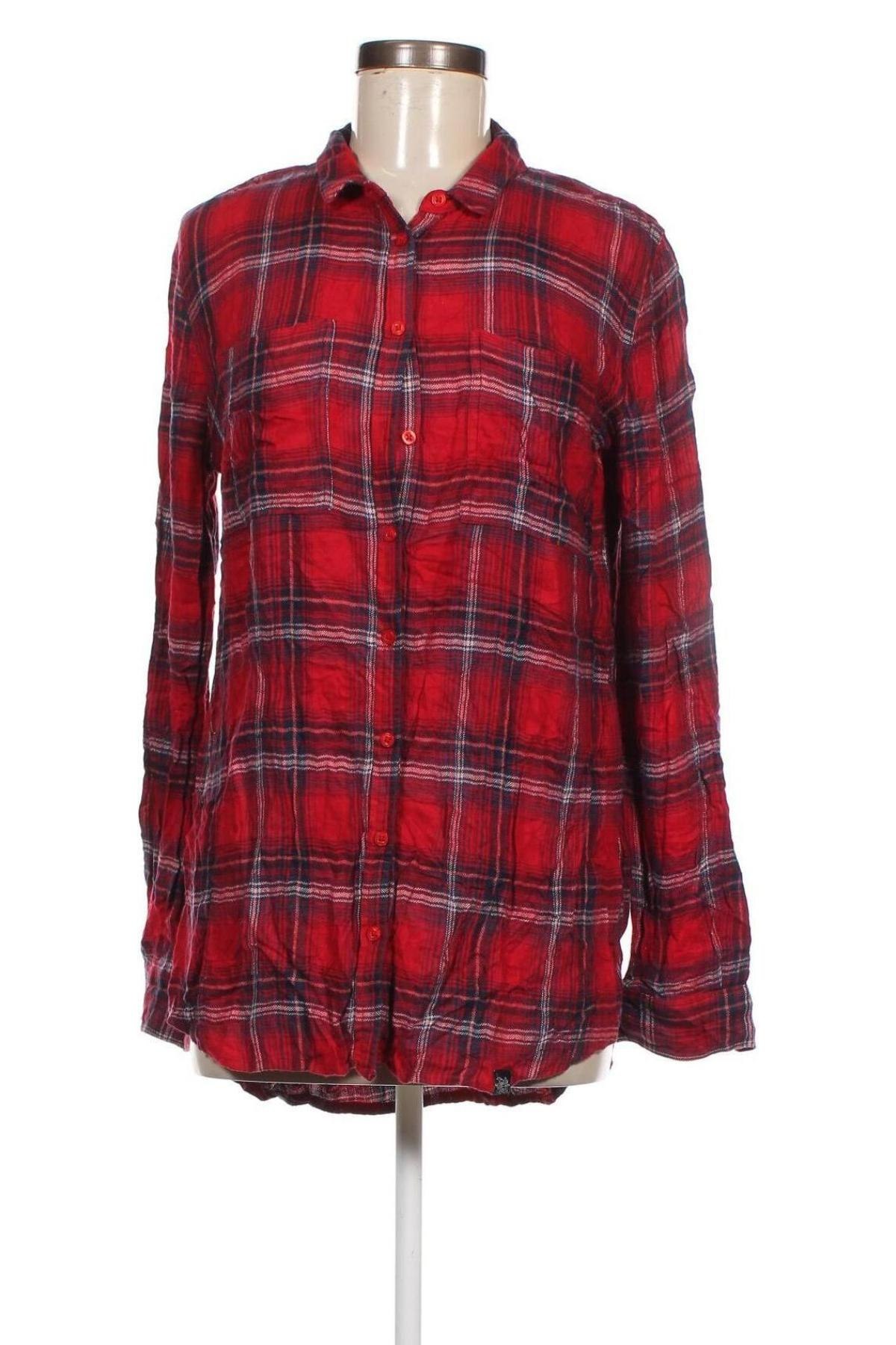 Dámska košeľa  Superdry, Veľkosť S, Farba Červená, Cena  15,88 €