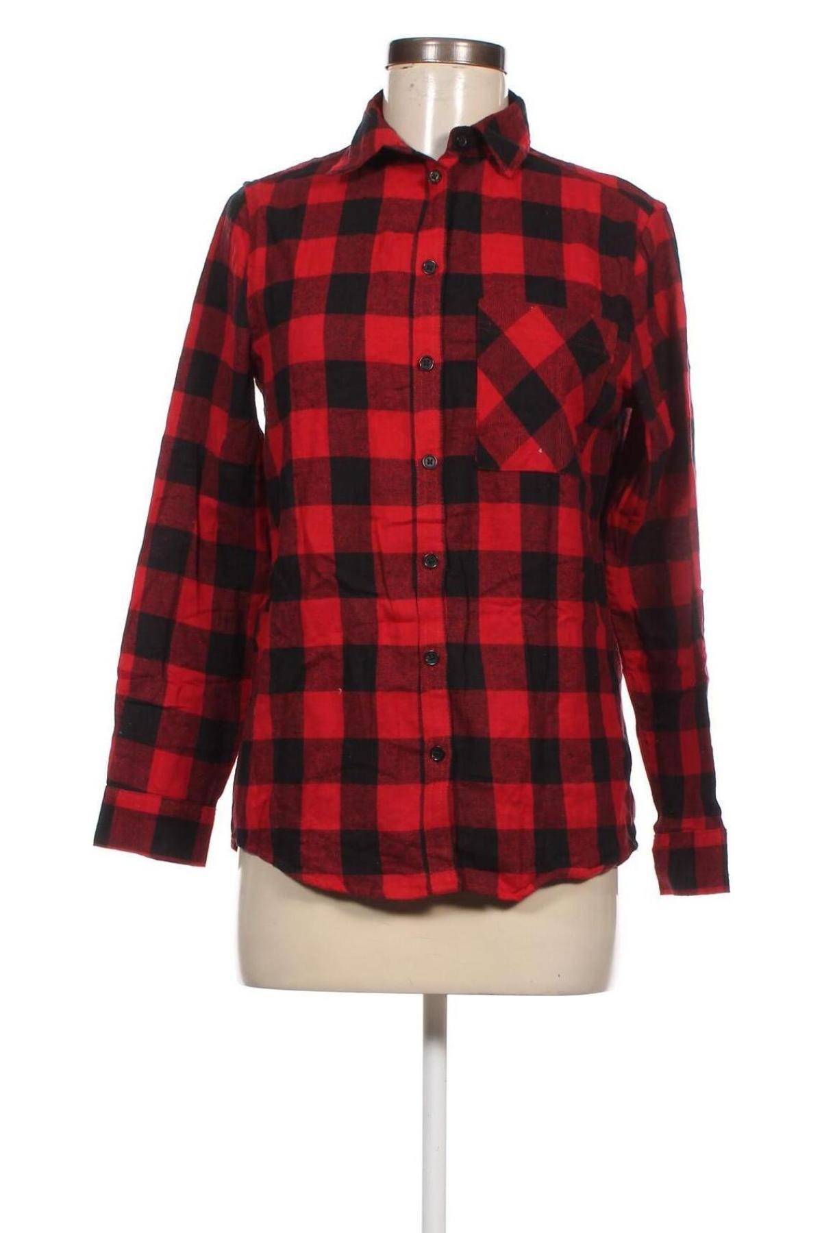 Дамска риза Terranova, Размер S, Цвят Червен, Цена 5,75 лв.