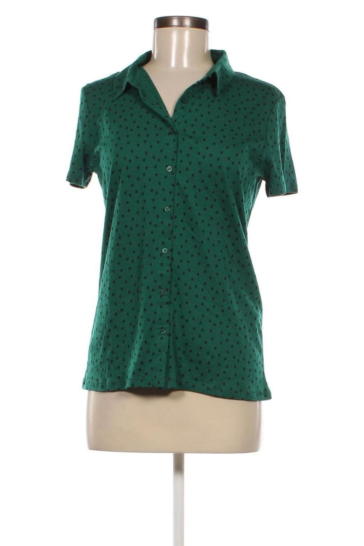 Γυναικείο πουκάμισο Un Deux Trois, Μέγεθος S, Χρώμα Πράσινο, Τιμή 18,40 €
