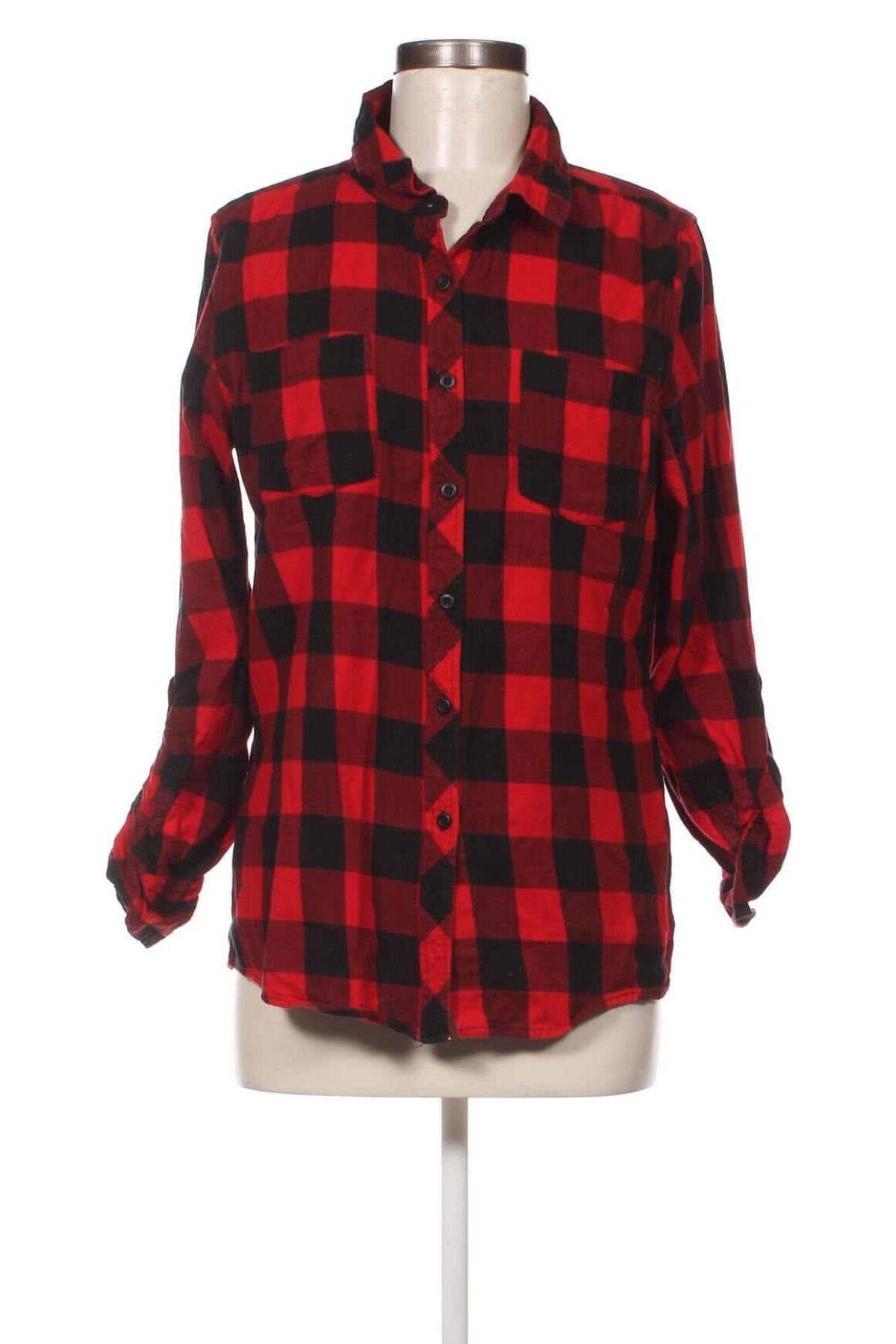 Γυναικείο πουκάμισο Urban Classics, Μέγεθος L, Χρώμα Πολύχρωμο, Τιμή 2,97 €