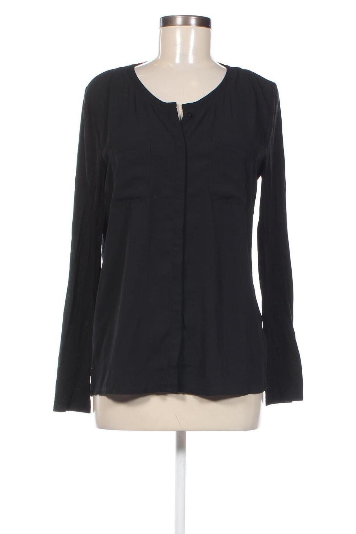 Дамска риза Woman By Tchibo, Размер S, Цвят Черен, Цена 3,75 лв.