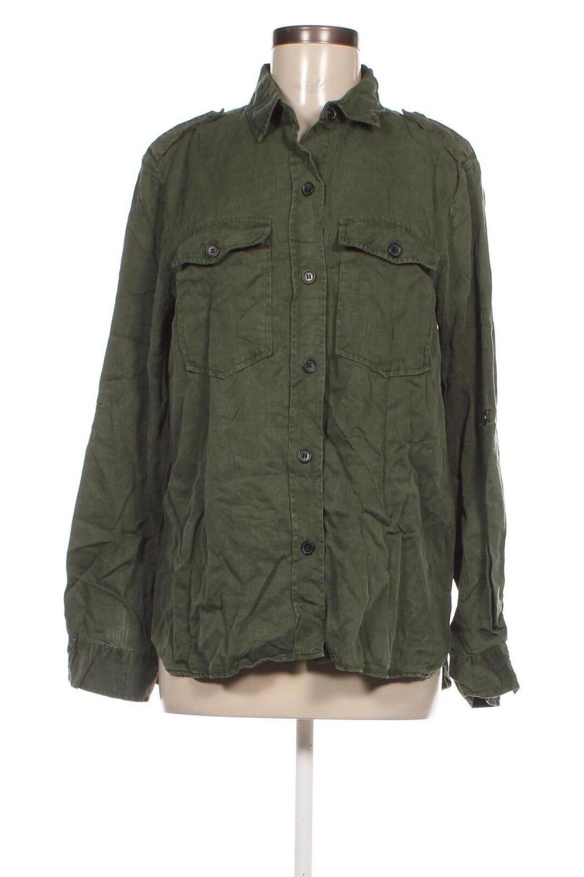 Dámská košile  Zara, Velikost XL, Barva Zelená, Cena  319,00 Kč
