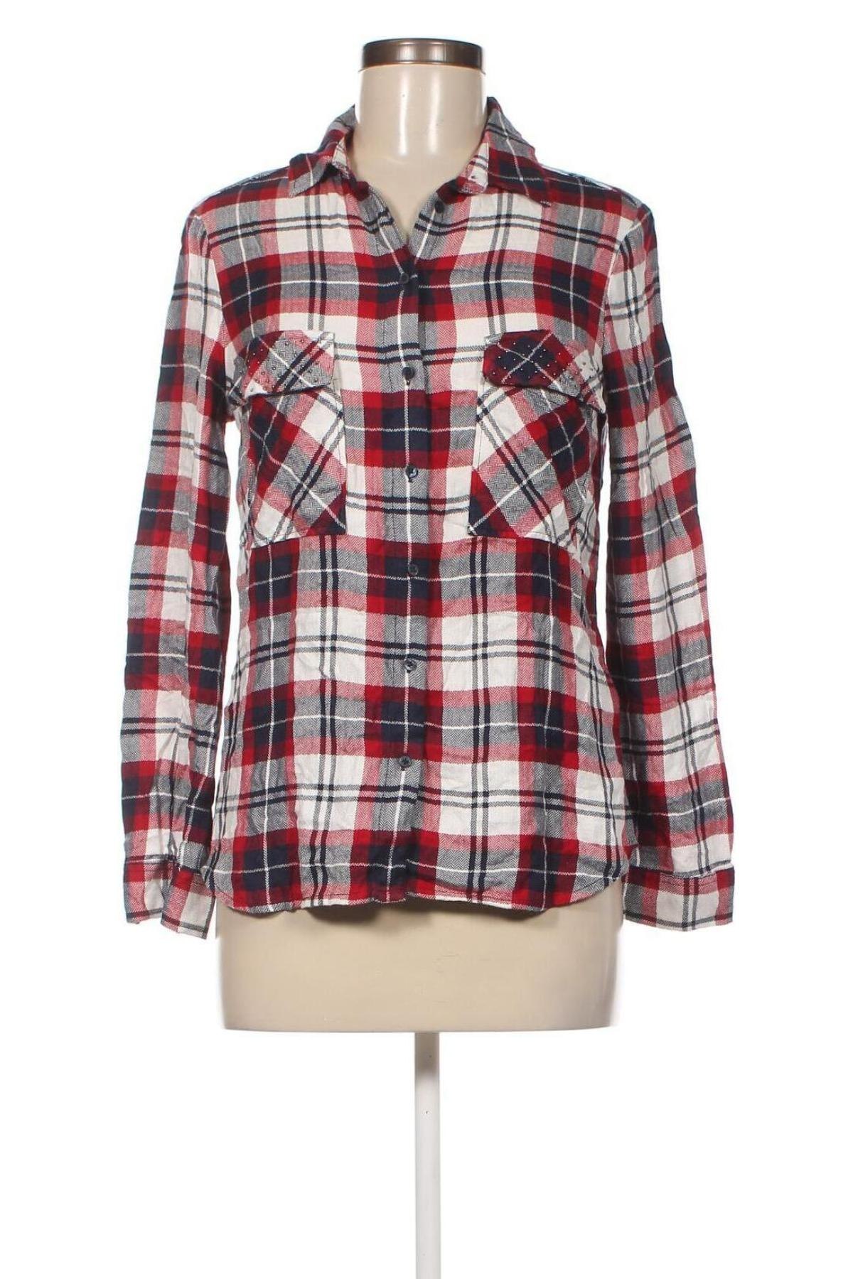 Γυναικείο πουκάμισο Zara, Μέγεθος XS, Χρώμα Πολύχρωμο, Τιμή 3,22 €