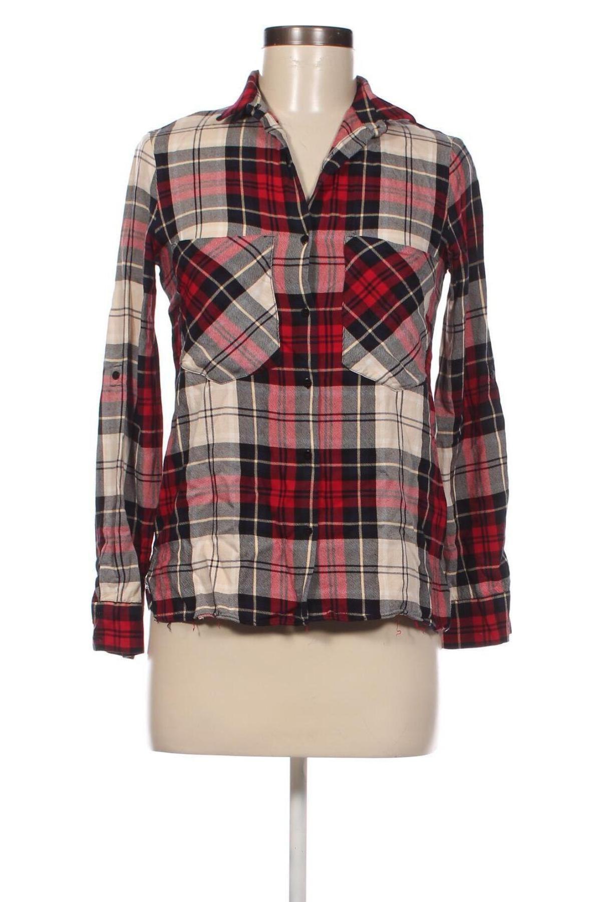 Γυναικείο πουκάμισο Zara Trafaluc, Μέγεθος XS, Χρώμα Πολύχρωμο, Τιμή 1,86 €