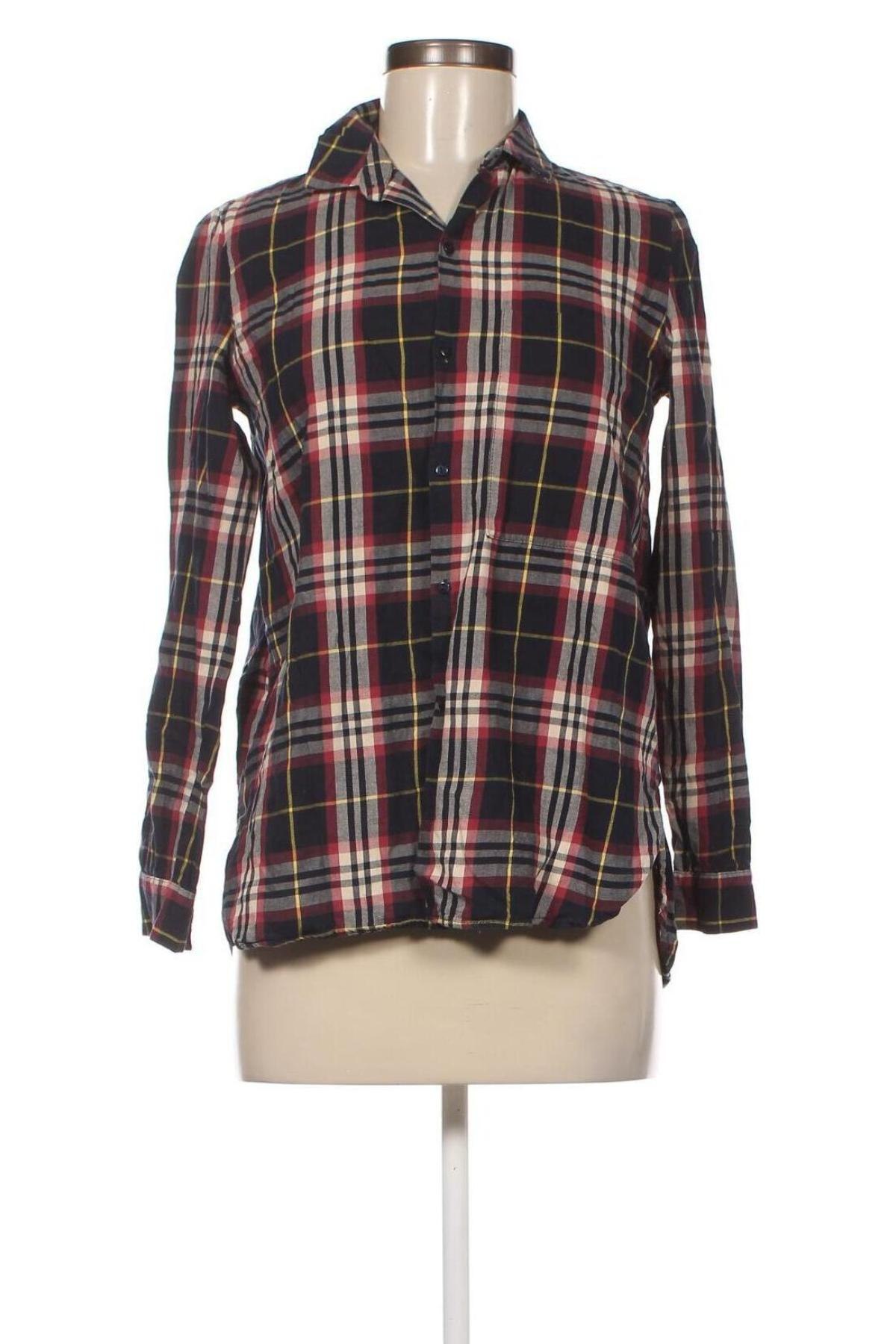 Дамска риза Zara Trafaluc, Размер S, Цвят Многоцветен, Цена 4,40 лв.