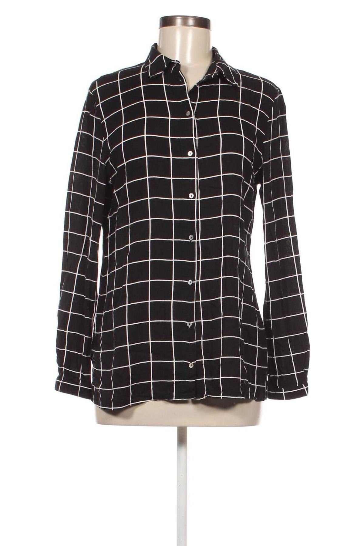 Γυναικείο πουκάμισο Zero, Μέγεθος M, Χρώμα Μαύρο, Τιμή 3,42 €