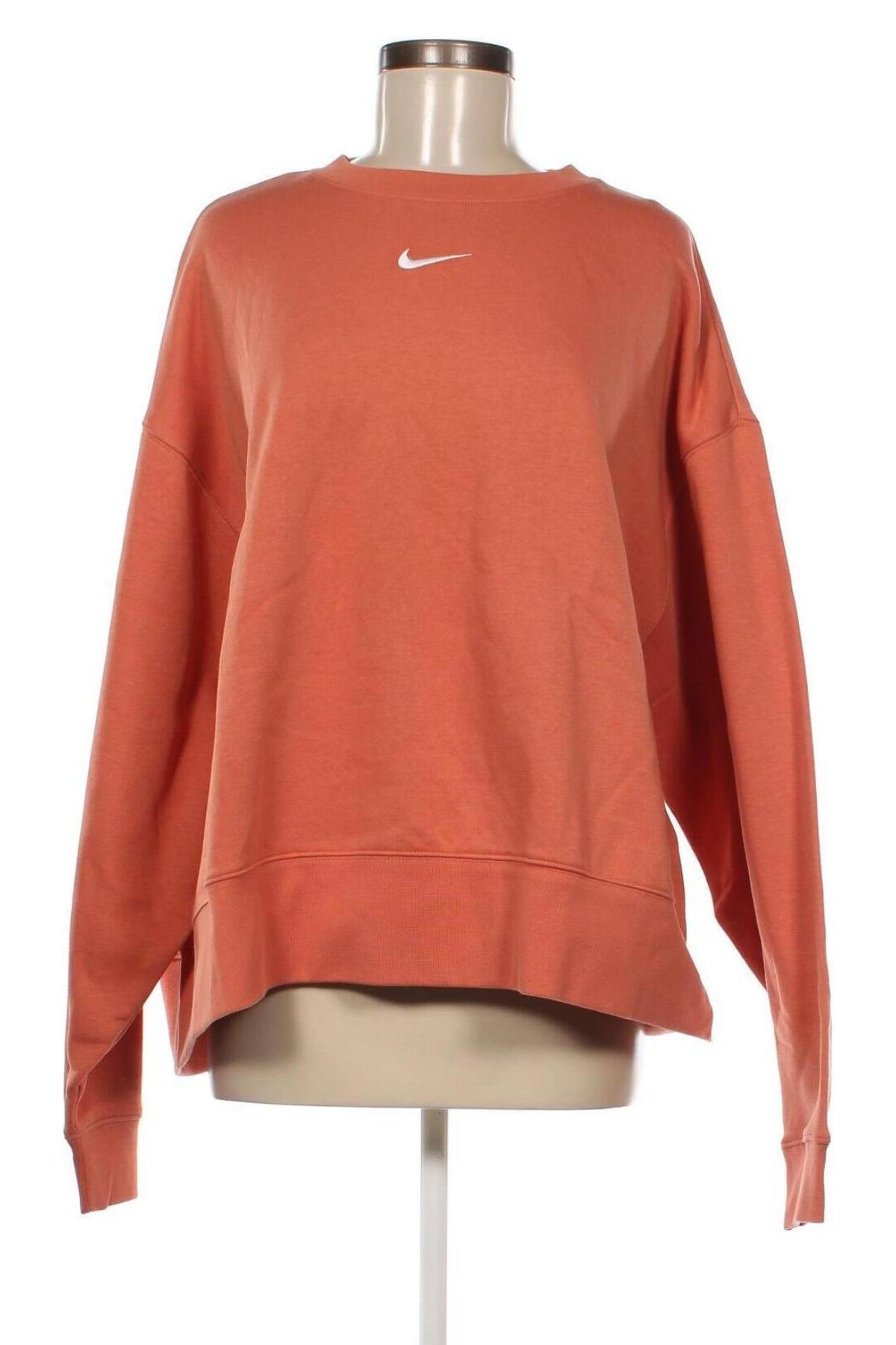 Дамска спортна блуза Nike, Размер XXL, Цвят Бежов, Цена 81,60 лв.