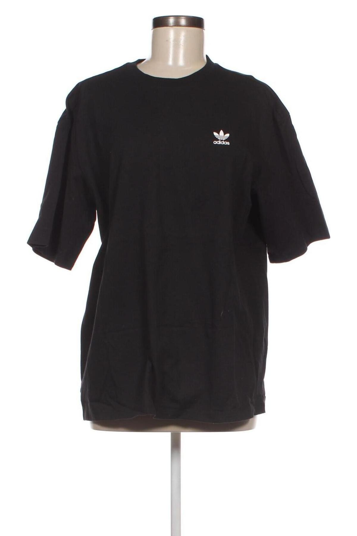Γυναικείο t-shirt Adidas, Μέγεθος S, Χρώμα Μαύρο, Τιμή 29,90 €