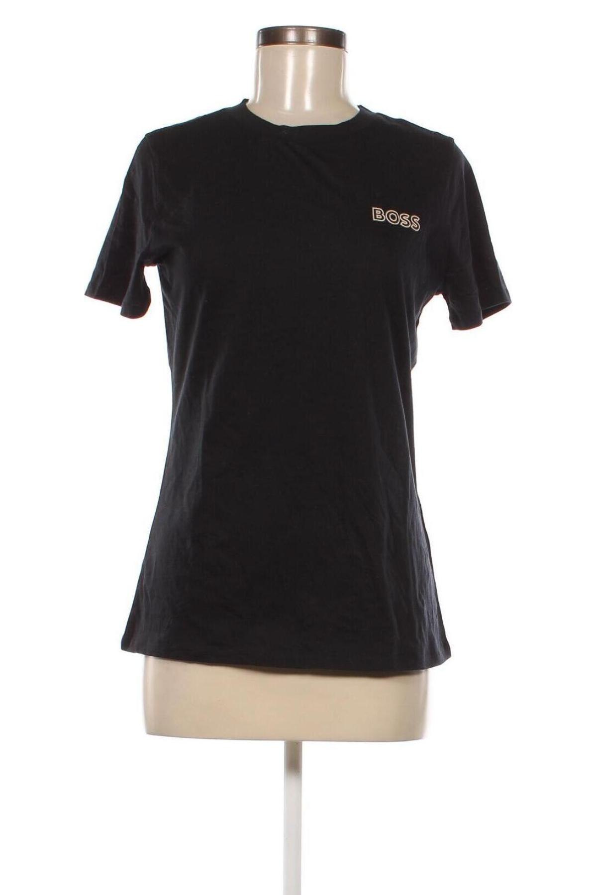 Γυναικείο t-shirt BOSS, Μέγεθος M, Χρώμα Μαύρο, Τιμή 30,16 €