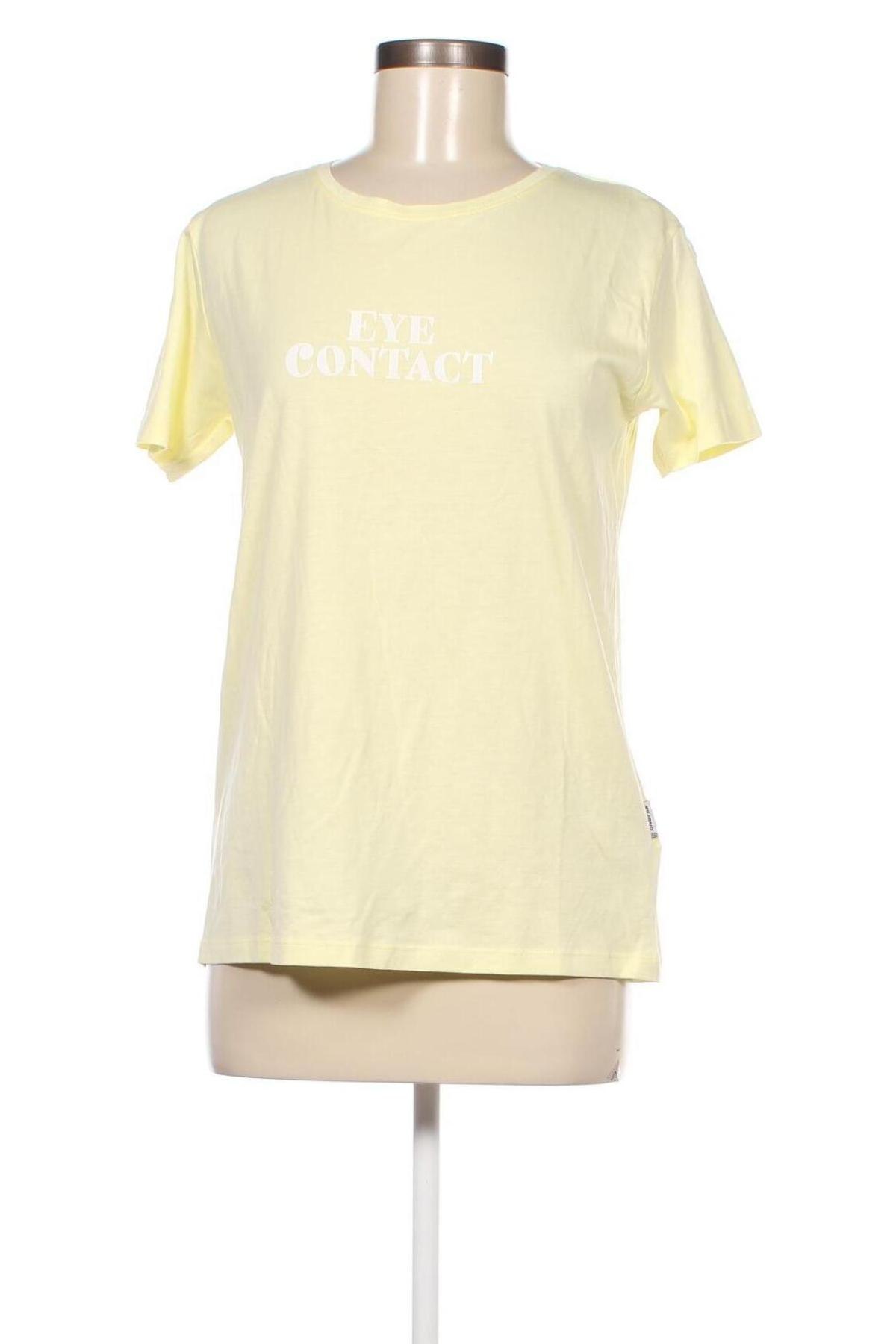 Γυναικείο t-shirt Diverse, Μέγεθος S, Χρώμα Κίτρινο, Τιμή 5,19 €