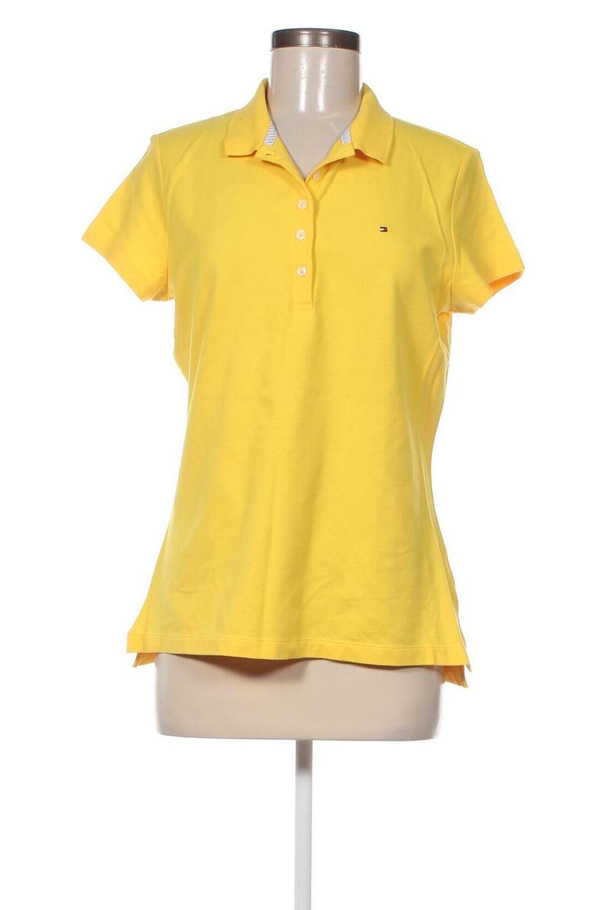 Damski T-shirt Tommy Hilfiger, Rozmiar XL, Kolor Żółty, Cena 144,18 zł