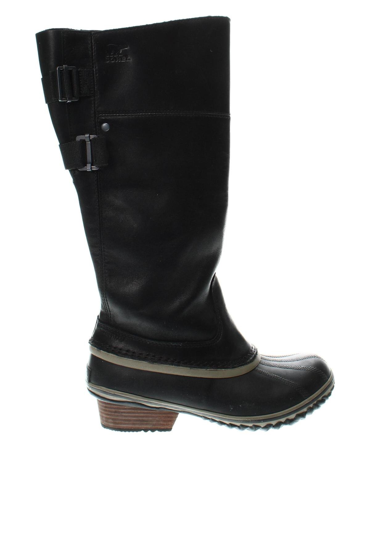 Γυναικείες μπότες Sorel, Μέγεθος 38, Χρώμα Μαύρο, Τιμή 23,59 €