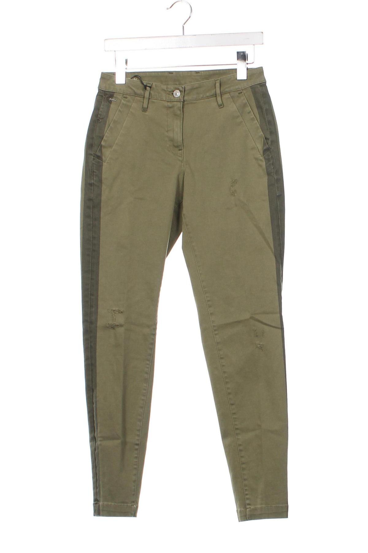 Dámske džínsy  G-Star Raw, Veľkosť XS, Farba Zelená, Cena  18,35 €