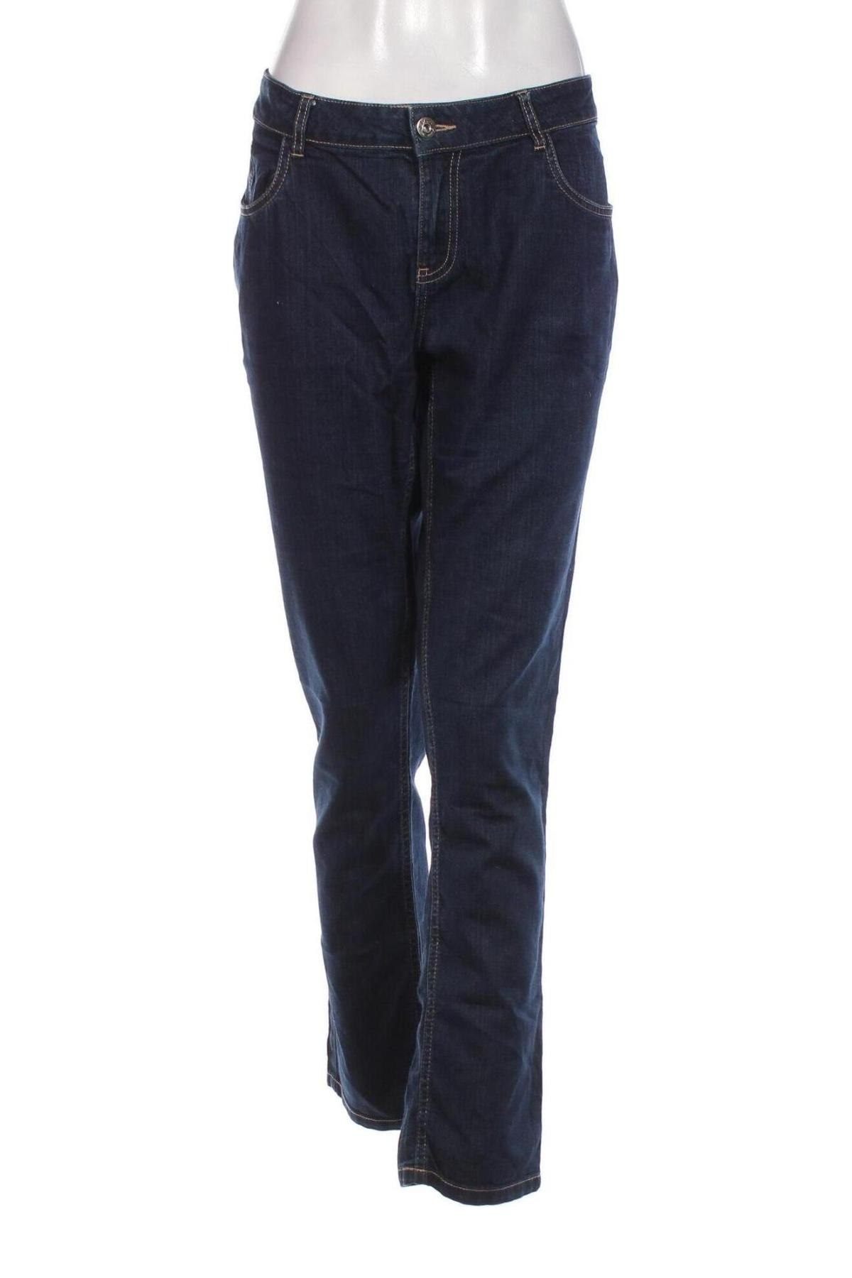 Γυναικείο Τζίν Gemo, Μέγεθος XL, Χρώμα Μπλέ, Τιμή 8,79 €