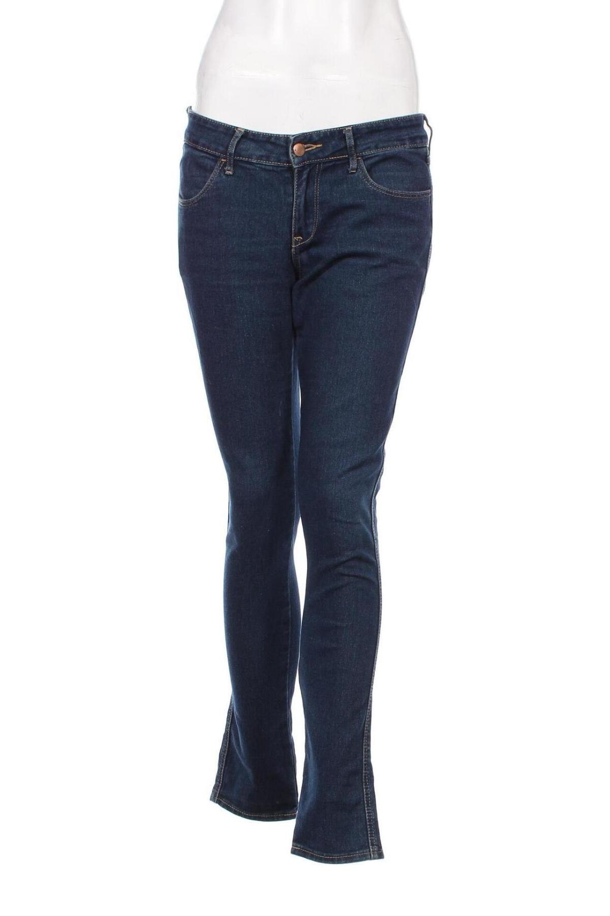 Dámské džíny  H&M, Velikost L, Barva Modrá, Cena  114,00 Kč