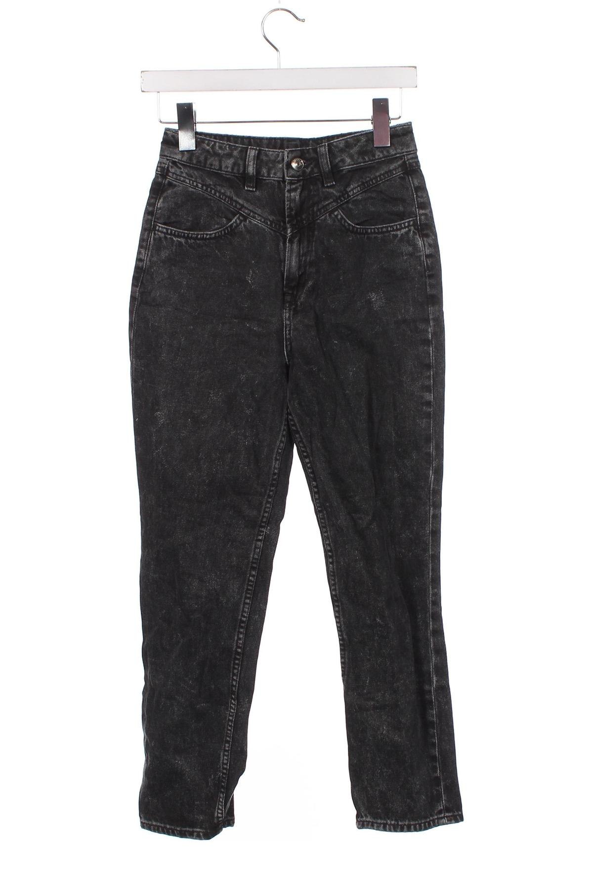 Damskie jeansy H&M Divided, Rozmiar XS, Kolor Szary, Cena 20,41 zł