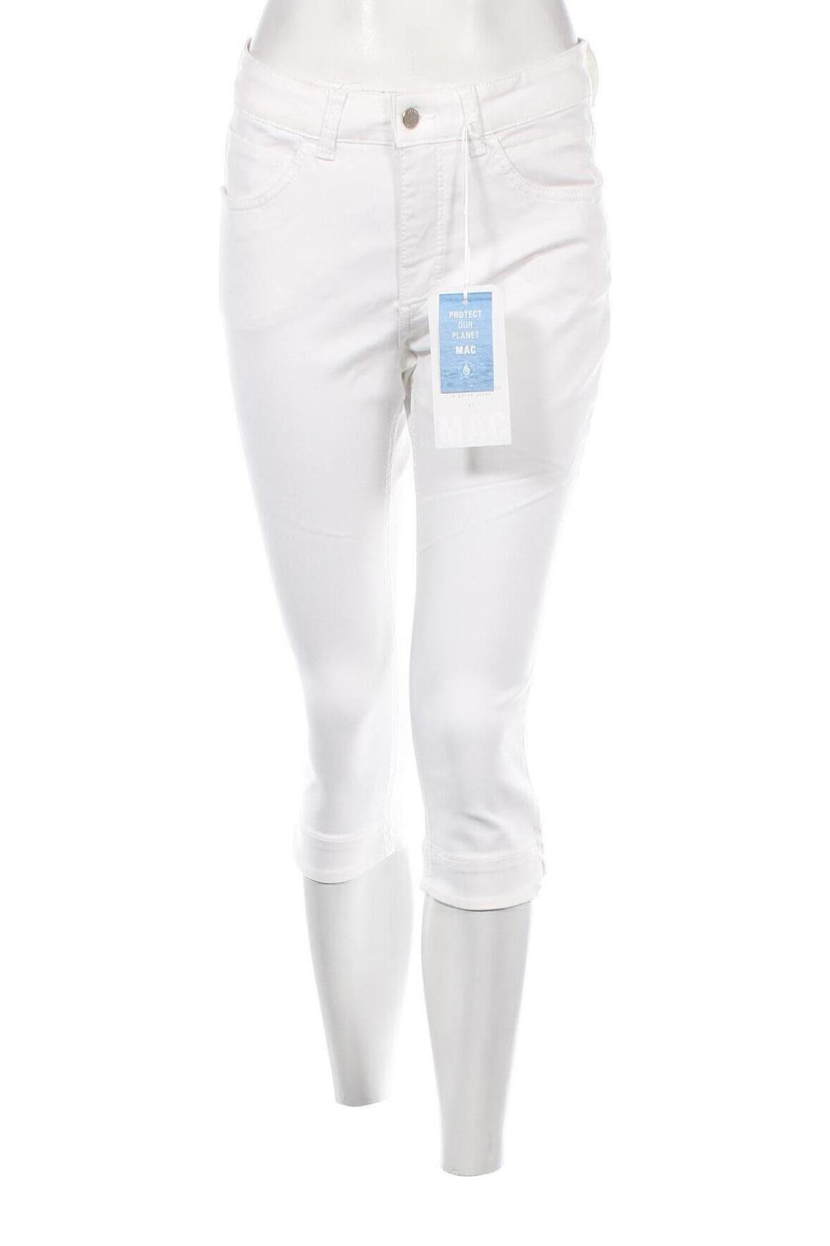 Γυναικείο Τζίν Mac, Μέγεθος M, Χρώμα Λευκό, Τιμή 12,45 €