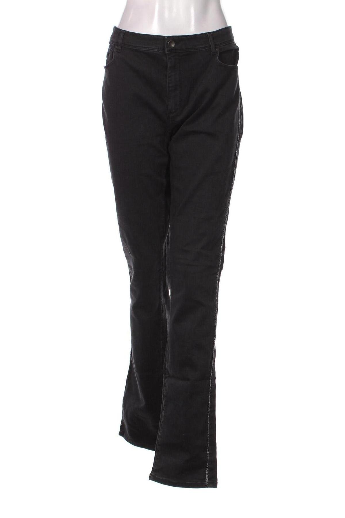 Γυναικείο Τζίν Sense, Μέγεθος XL, Χρώμα Μαύρο, Τιμή 7,18 €