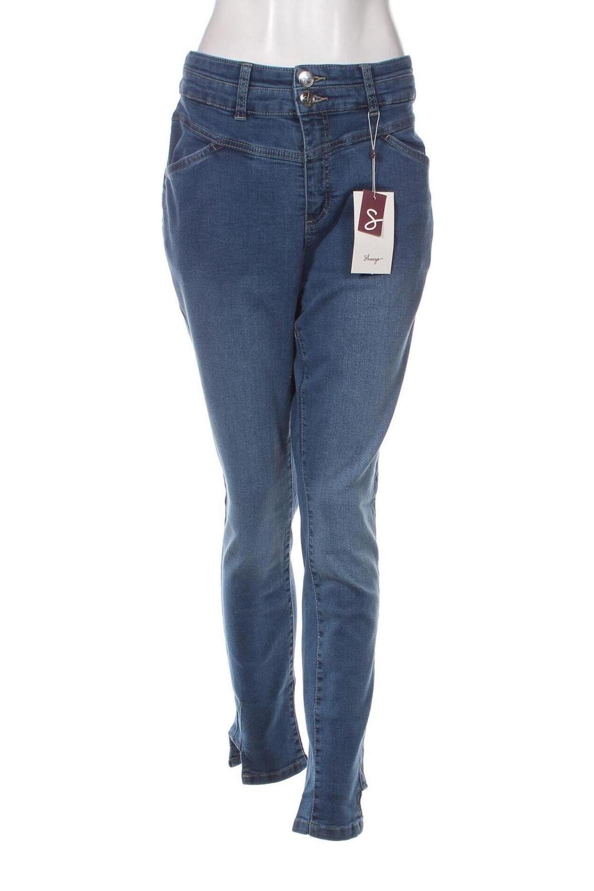 Damen Jeans Sheego, Größe XL, Farbe Blau, Preis 13,46 €