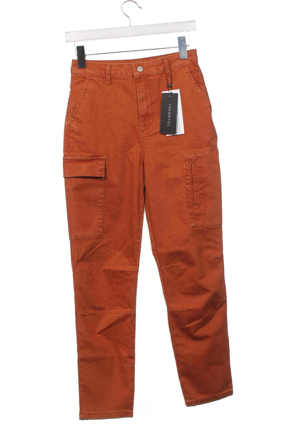 Damen Jeans Trendyol, Größe XS, Farbe Orange, Preis 8,97 €