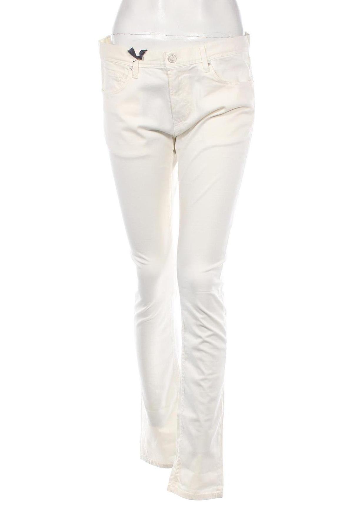Γυναικείο Τζίν ZAPA, Μέγεθος L, Χρώμα Λευκό, Τιμή 14,77 €