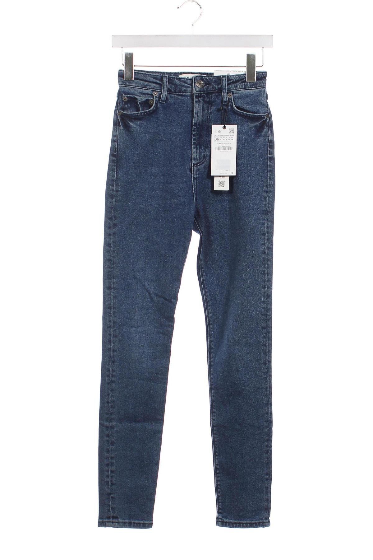 Damen Jeans Zara, Größe XXS, Farbe Blau, Preis € 8,91