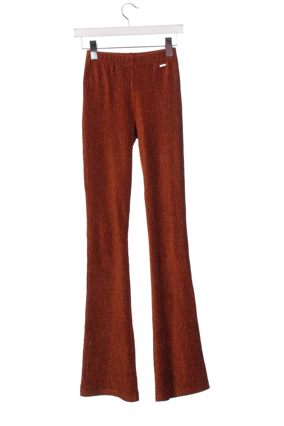 Дамски джинси Ambiance, Размер XS, Цвят Оранжев, Цена 7,83 лв.